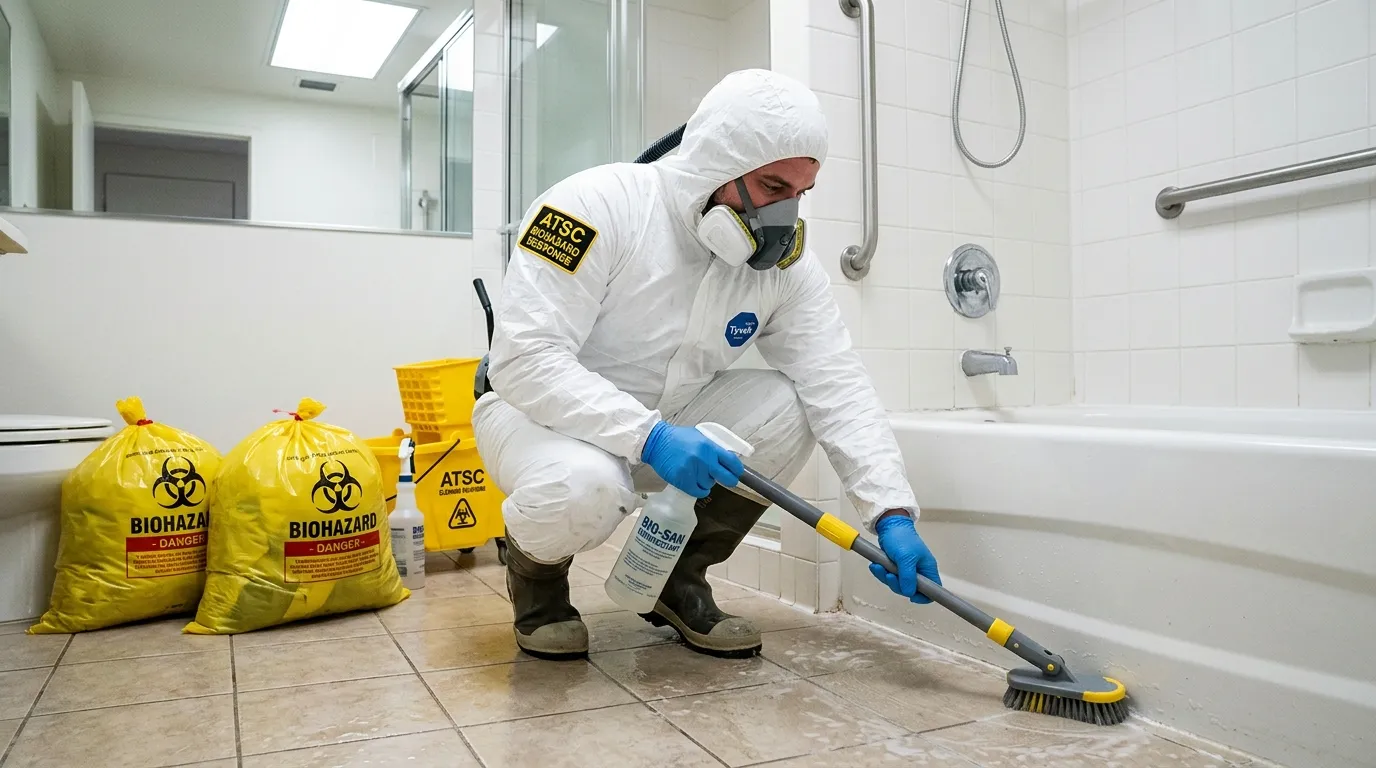 Decontamination equipment deployed for Blood Cleanup in Manassas